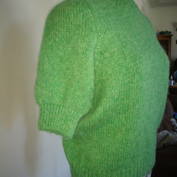 Vero Moda Bright green short sleeve sweater - Picture 2 of 4